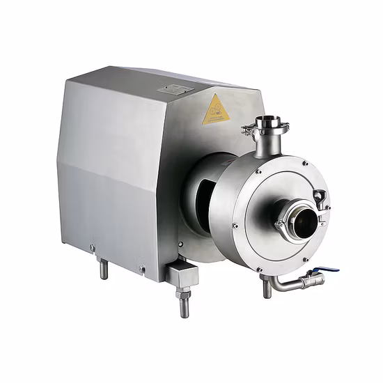 Inline High Shear Emulsifying Homogenizing Mixing Pump