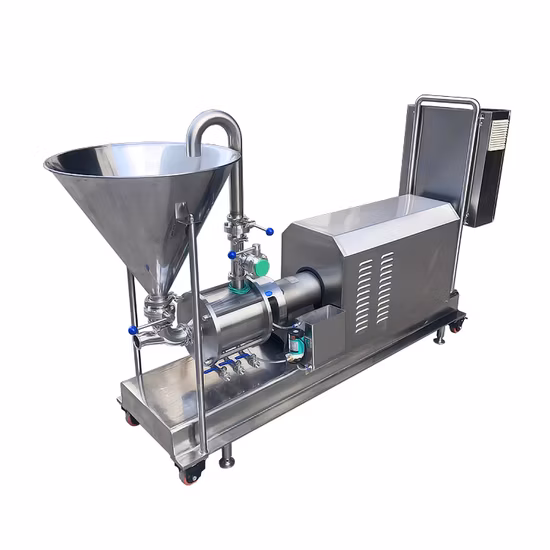 Inline High Shear Emulsifying Homogenizing Mixing Pump