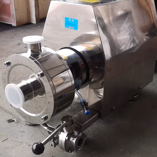 Inline High Shear Emulsifying Homogenizing Mixing Pump