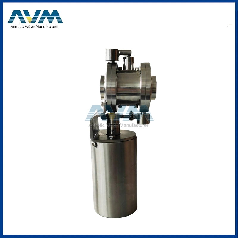 Pneumatic Mix-Proof Butterfly Valve with Controller and Positioner