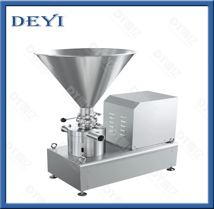 Deyi Sanitary 316L Stainless Steel Homogeneous Rotor Mixing Pump for Liquid Powder Mixture