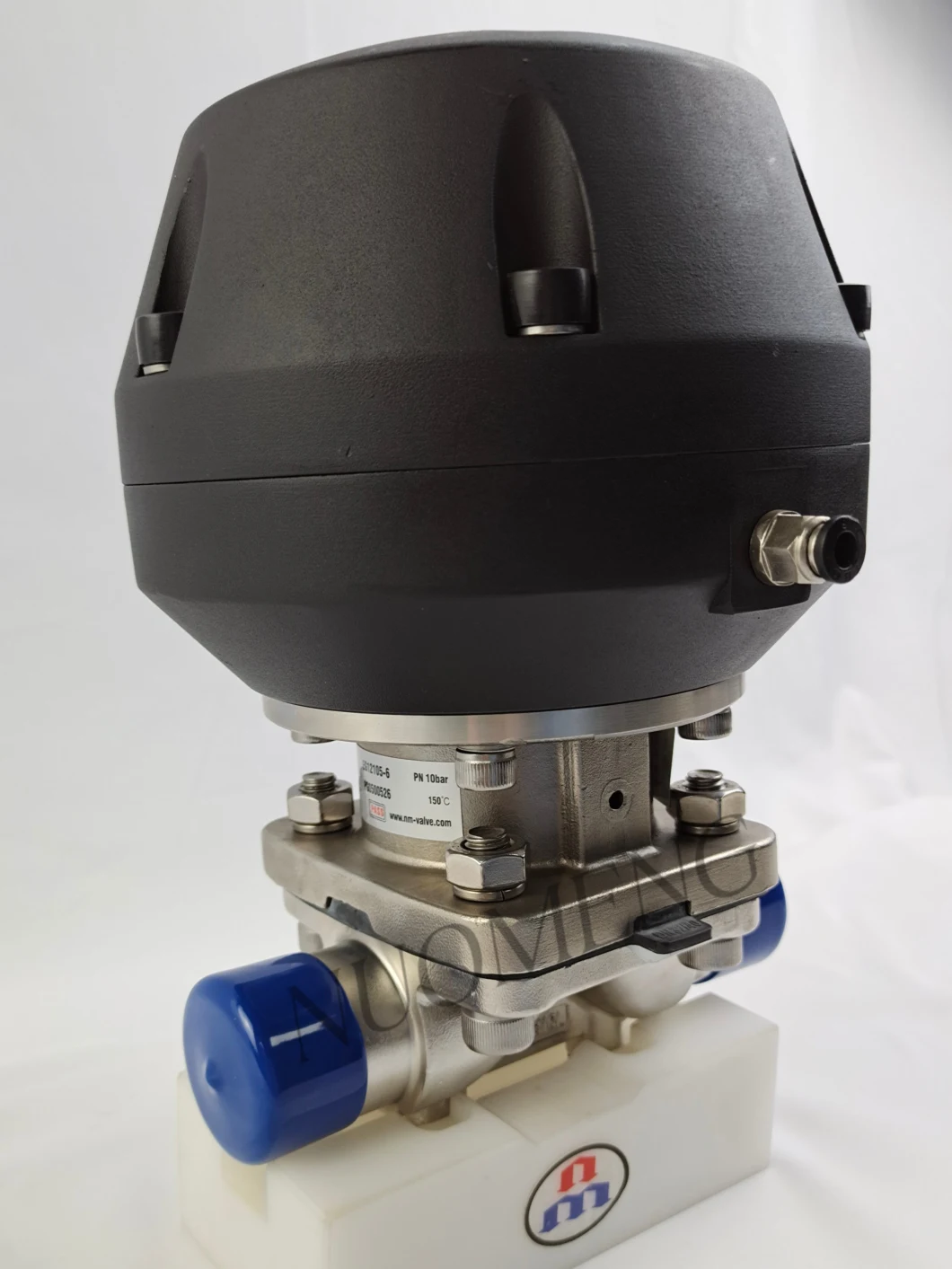 Sanitary Stainless Steel SS304/SS316L Pneumatic Diaphragm Valve