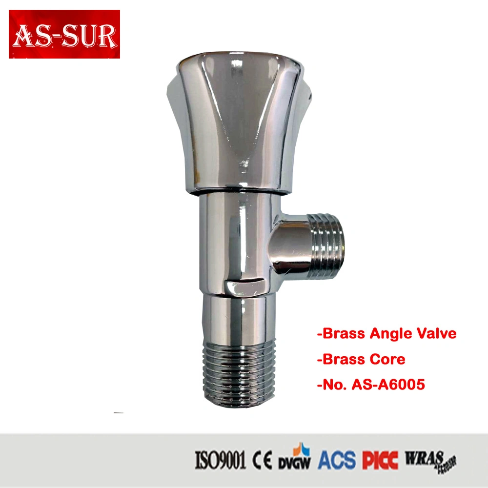 Compact Best Price Low Pressure Brass Wash Basin Angle Seat Water Valve A6003