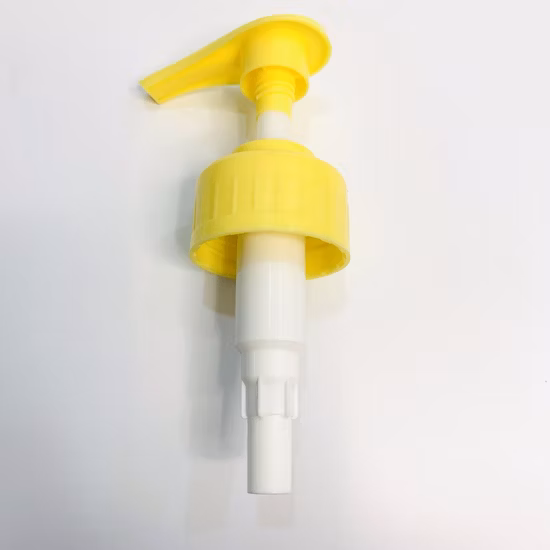 OEM 색상 24 28 410 PP 화장품 나사 캡, 천연 투명 액체 펌프 분무기, 로션 디스펜서 펌프