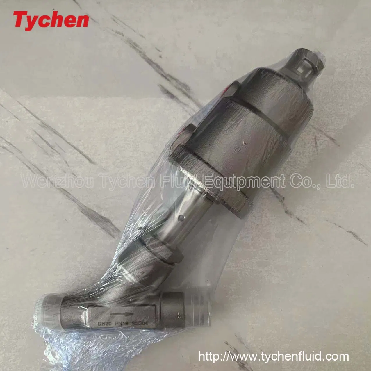 Hytic 위생 SS316L 플랜지 비례 조정 각도 시트 밸브 Asv200