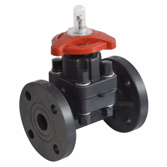 PVDF-멤브레인 밸브, 플라스틱 멤브레인 밸브